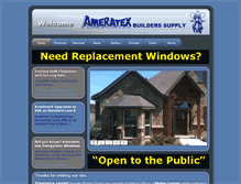 Tablet Screenshot of ameratex.com